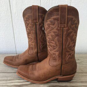 Brad Paisley Moonshine Spirit Mens Crazy Horse Leather Western Boots 7.5 D BBM85